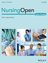 Nursing Open期刊封面